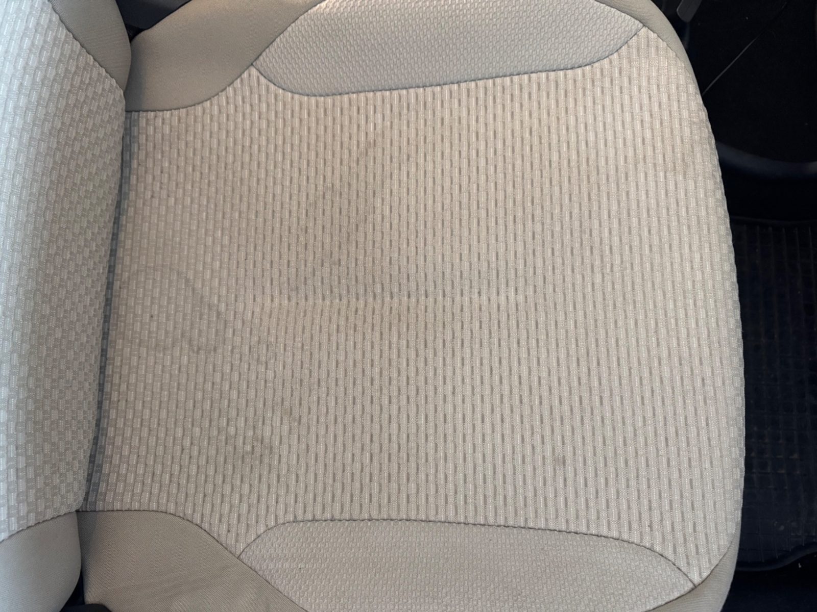 Beifahrersitz vorher